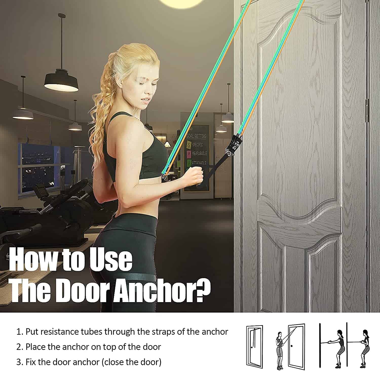 Set de Bandas de Resistencia con Mangos Grandes, Bandas de - Imagen 6