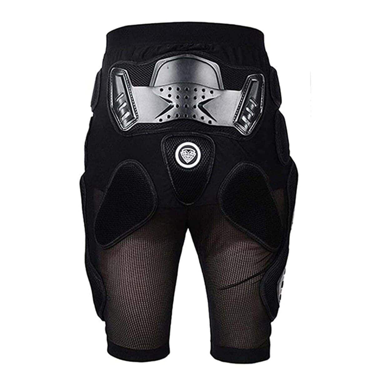 XINNI Pantalón Acolchado de Armadura para Moto Corto