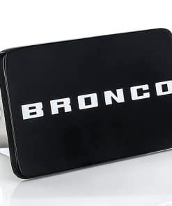 Tapón de Enganche de Remolque Rectangular Negro para Ford