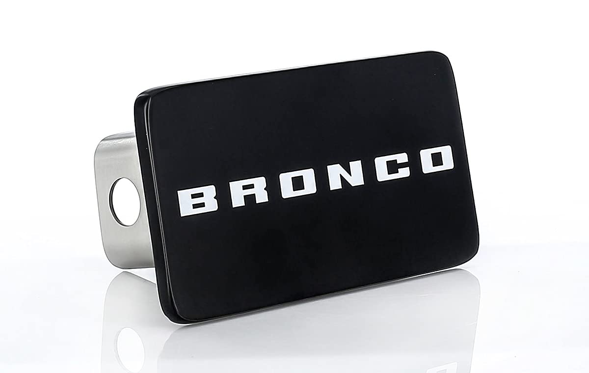 Tapón de Enganche de Remolque Rectangular Negro para Ford