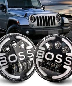 Faros Delanteros LED UPXSXT de 7 Pulgadas Redondos, 160W