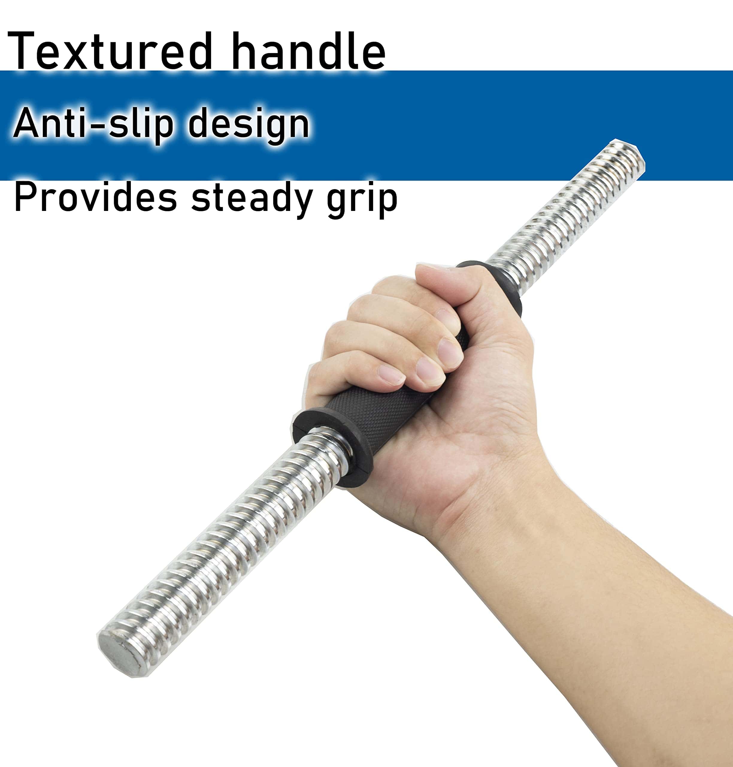 Manija de Dumbbell Roscada Rowland Harbor con Mangos de - Imagen 4