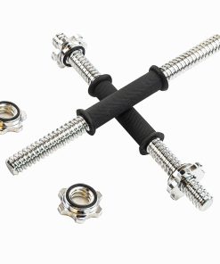 Barra de mancuerna con rosca Rowland Harbor con mangos de