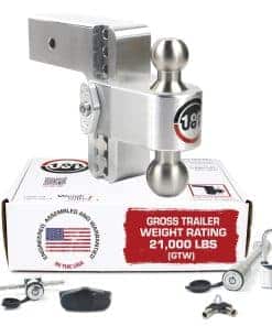 Enganche de bola ajustable Weigh Safe, enganche -0 lbs GTW