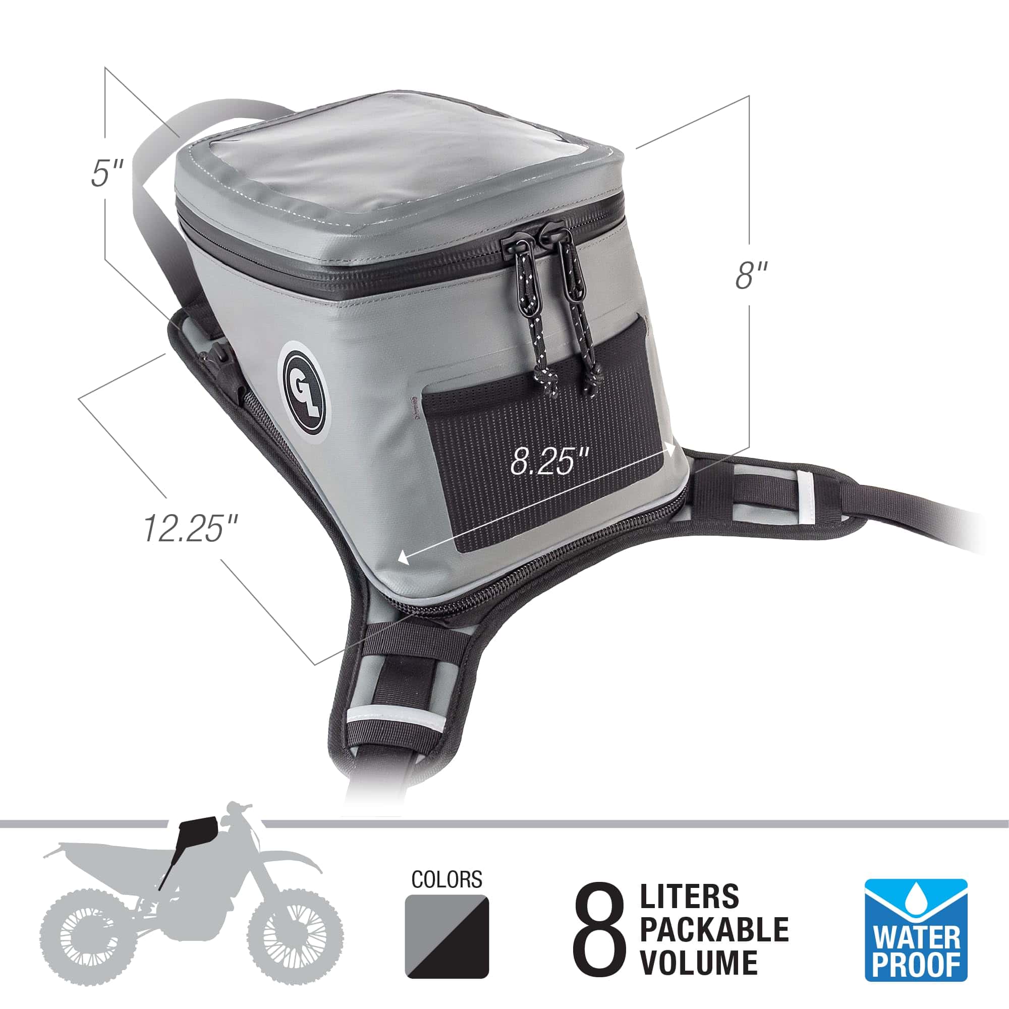 Bolsa de depósito Giant Loop Fandango, Color Gris, Bolsa de - Imagen 3