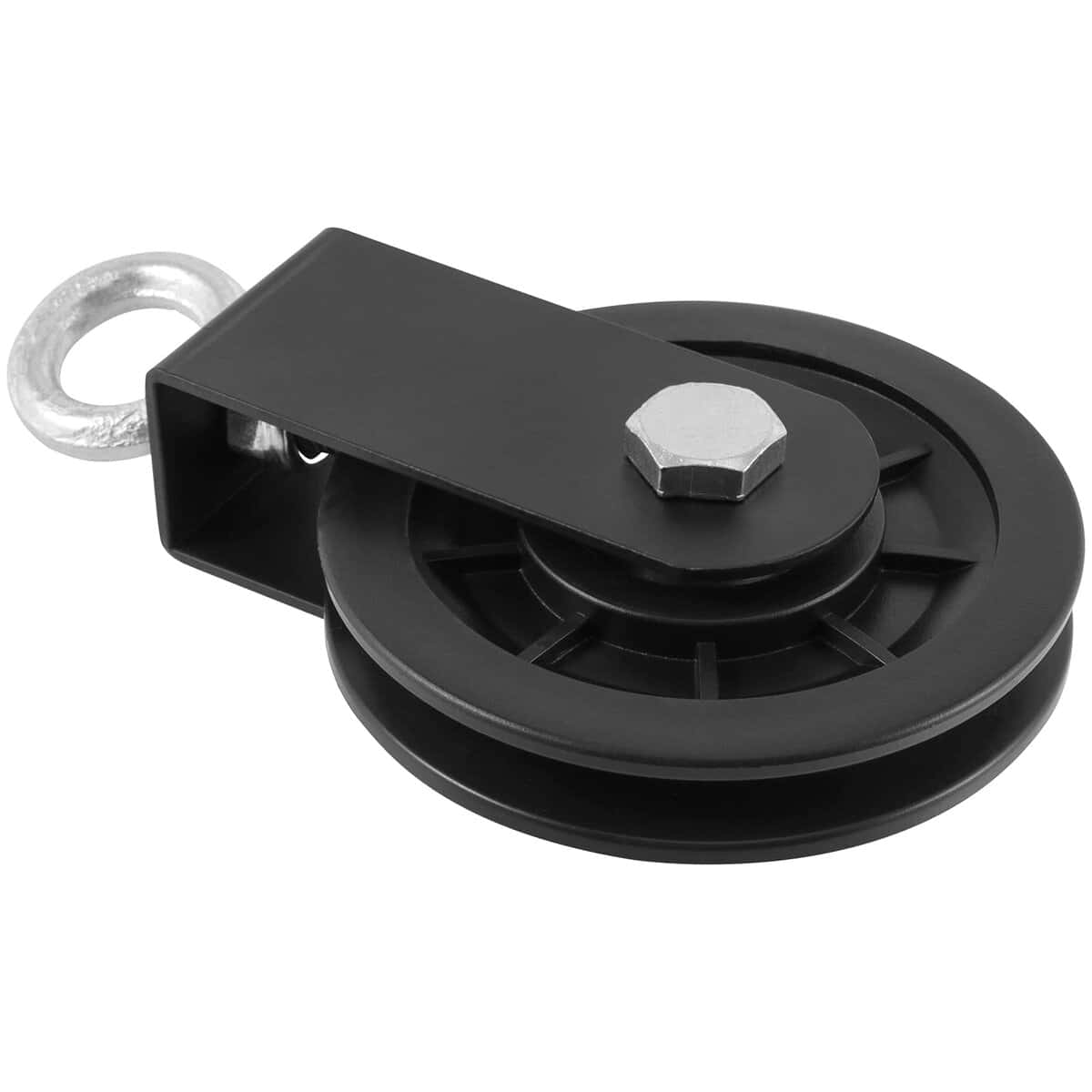 3 Pack 3.54 in/90 mm Polea del Sistema de Cable con - Imagen 4