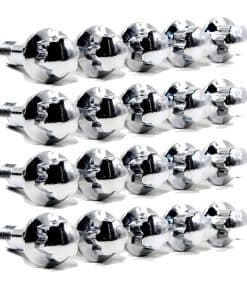 Set de 20 Pernos de Rueda de Estrella Hexagonal de Bola de