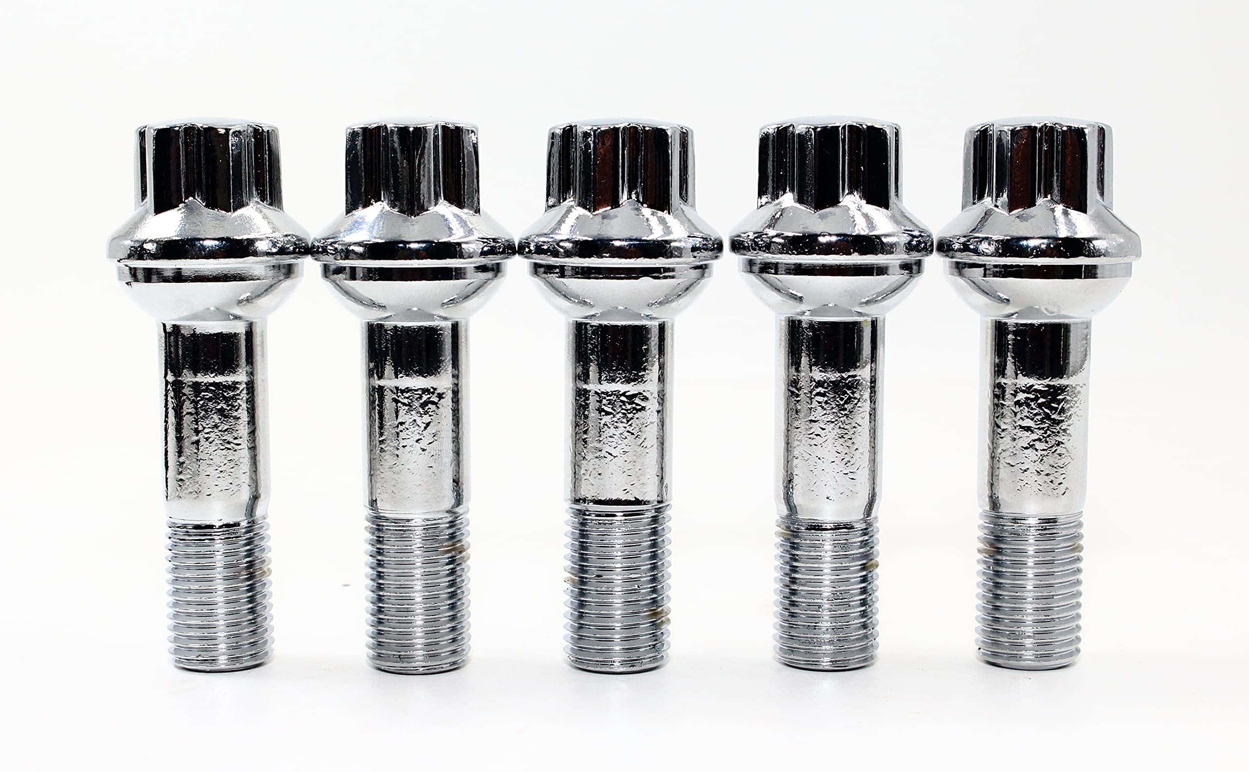 Set de 20 Pernos de Rueda de Estrella Hexagonal de Bola de - Imagen 9