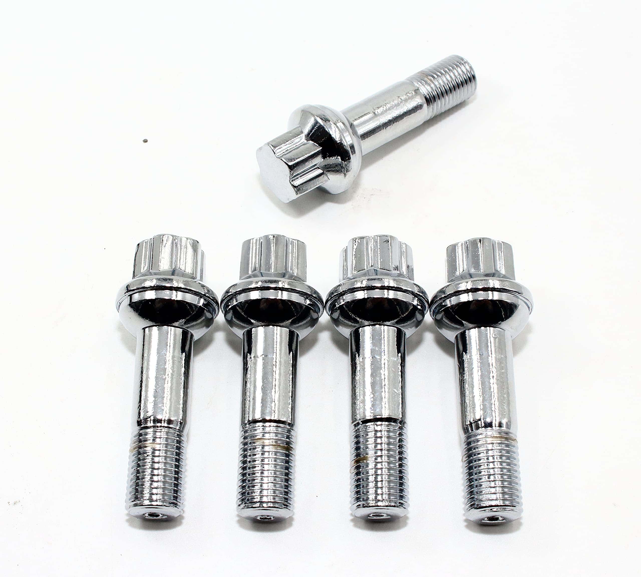 Set de 20 Pernos de Rueda de Estrella Hexagonal de Bola de - Imagen 8