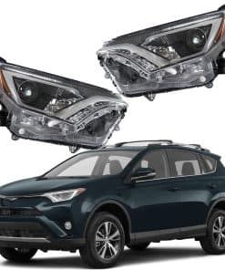 Faros de repuesto para 2016 2017 2018 RAV4 Tubo Barra
