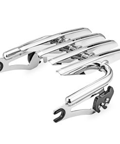 Mofun Portaequipajes Cromado Estilo Stealth Desmontable