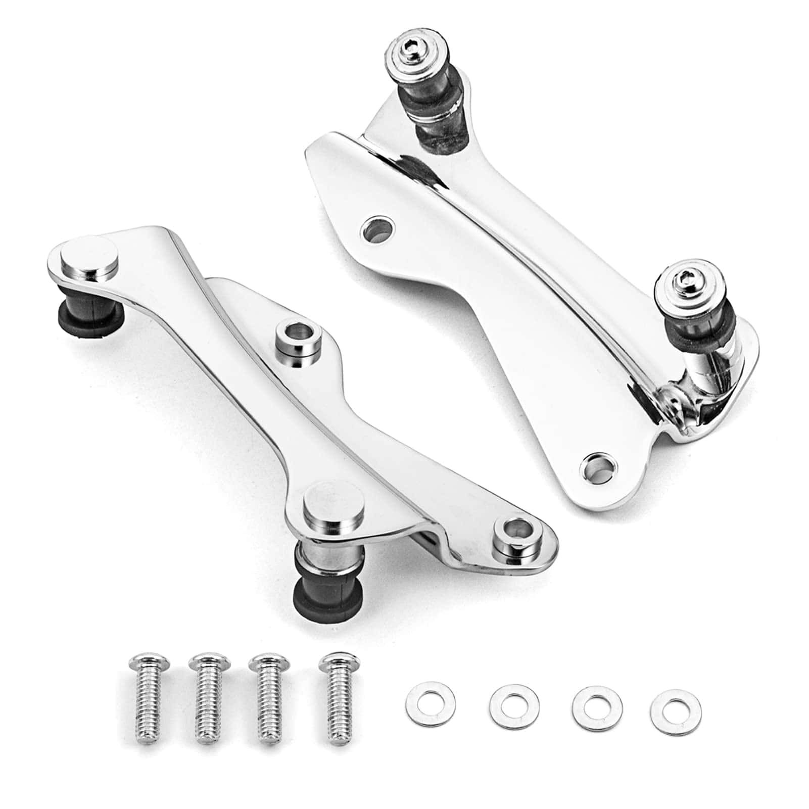 Kit de Hardware de Acoplamiento de 4 Puntos Mofun Cromado