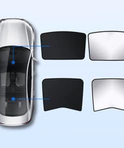 Juegos de sombras para techo de vidrio delantero y trasero