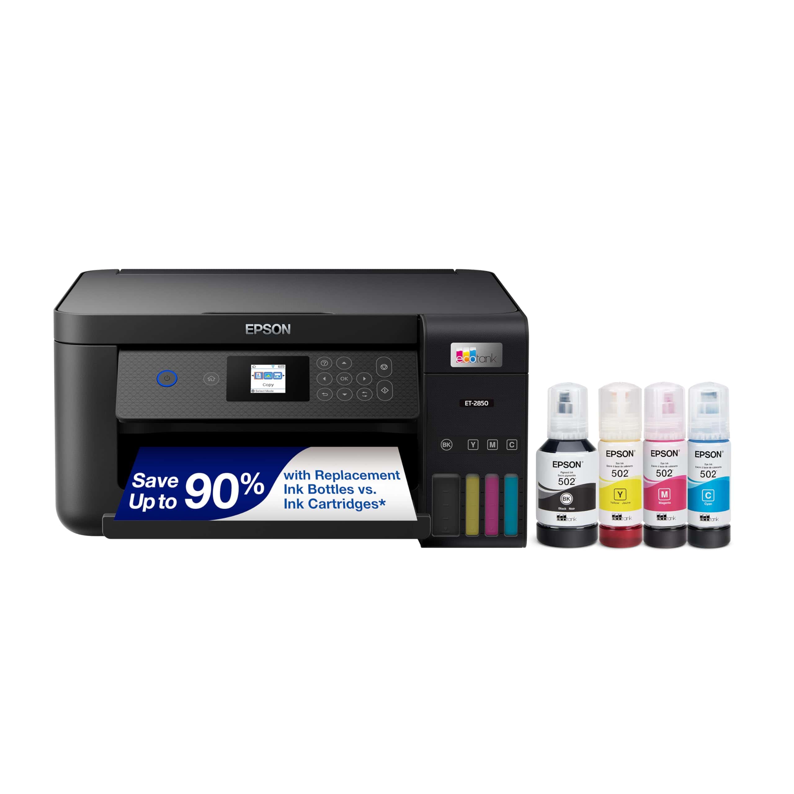 Impresora multifuncional Epson EcoTank ET-2850 sin