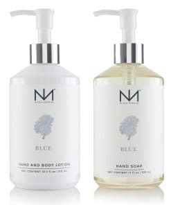 Set de Jabón de Mano y Loción Azul Niven Morgan