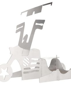 01 02 015 Asador de Pollo, Soporte de Parrilla para Pollo