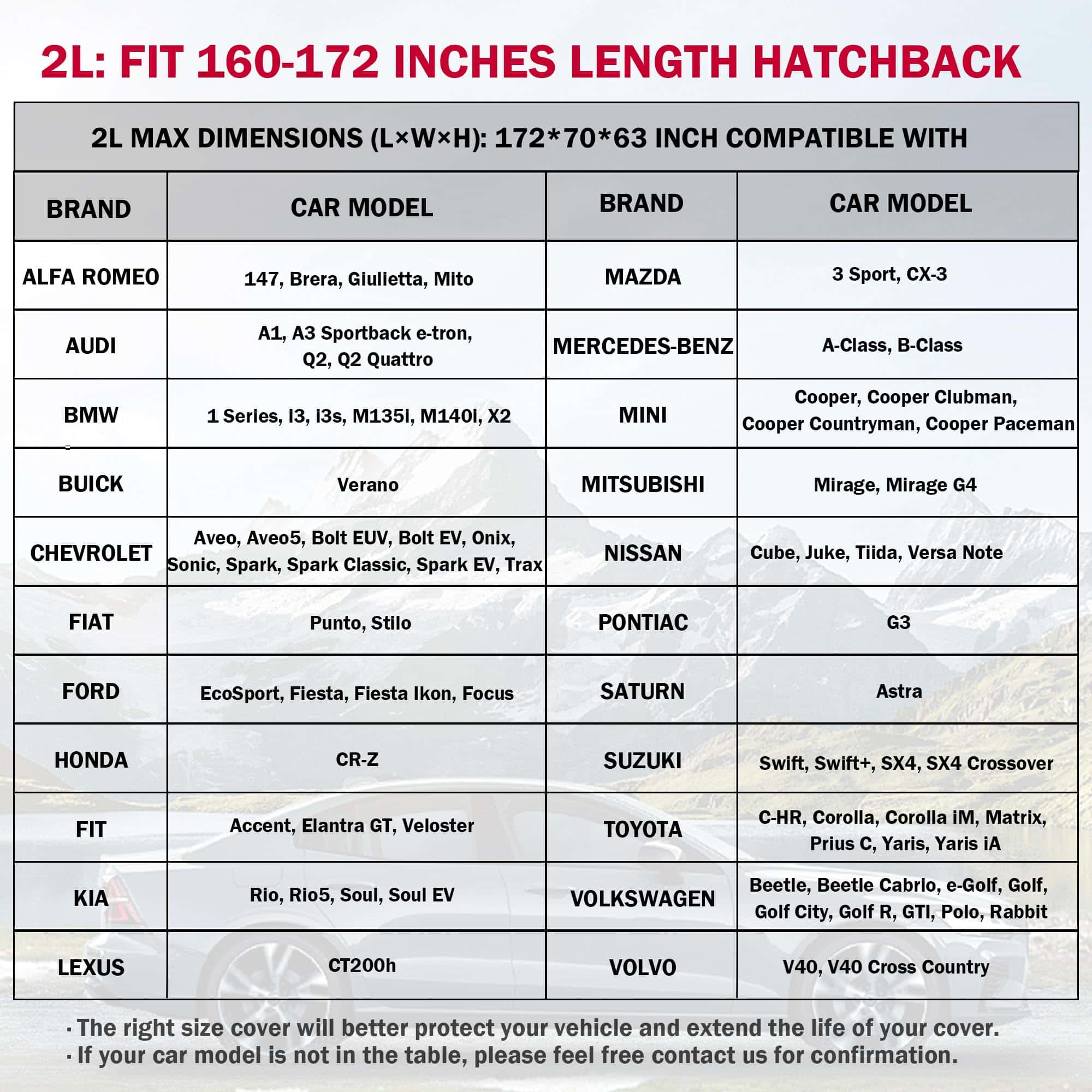 Cubierta para automóvil impermeable -Negro (con forro de alg - Imagen 6