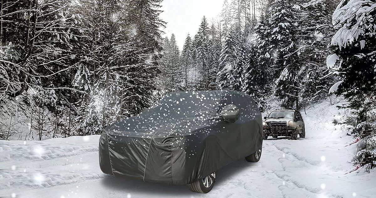 Cubierta de Coche Impermeable Todo Clima, Coverado Fundas - Imagen 10