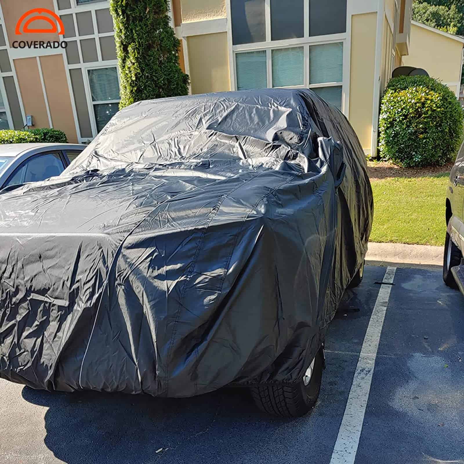 Cubierta de Coche Impermeable Todo Clima, Coverado Fundas - Imagen 5