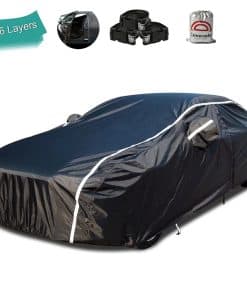 Cubierta de Coche Impermeable para Automóviles Todo Clima -