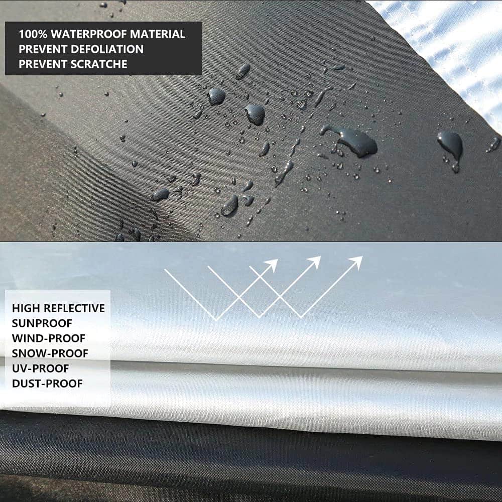 Cubierta de Coche SUV Impermeable Todo Clima para - Imagen 4