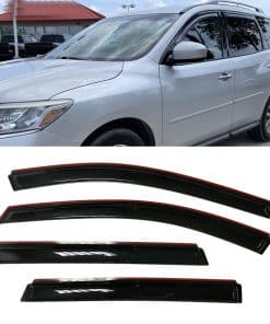 Viseras Ahumadas de Ventana Estilo Dentro del Canal de