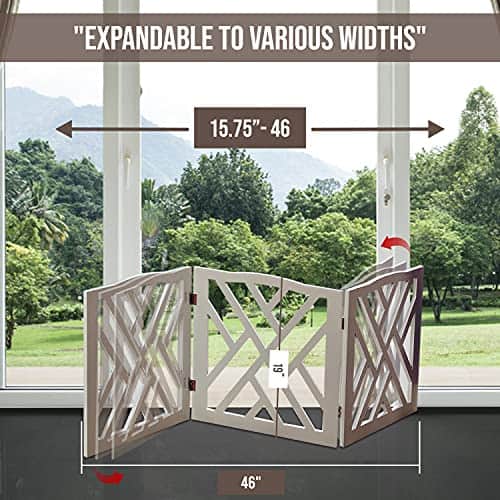 Bundaloo Barrera de Seguridad para Perros Independiente de - Imagen 3