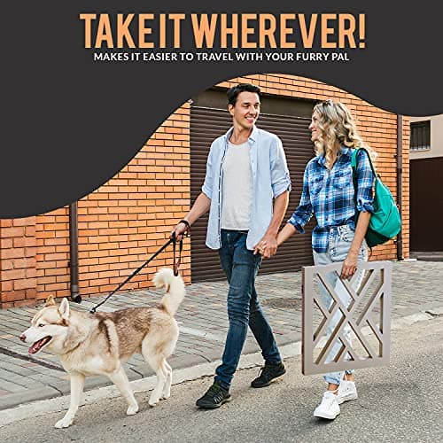 Bundaloo Barrera de Seguridad para Perros Independiente de - Imagen 7