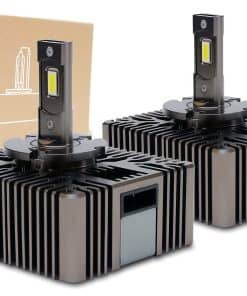 Bombillas de faros LED blancos GenXenon D5S 35W 6000K 8,000