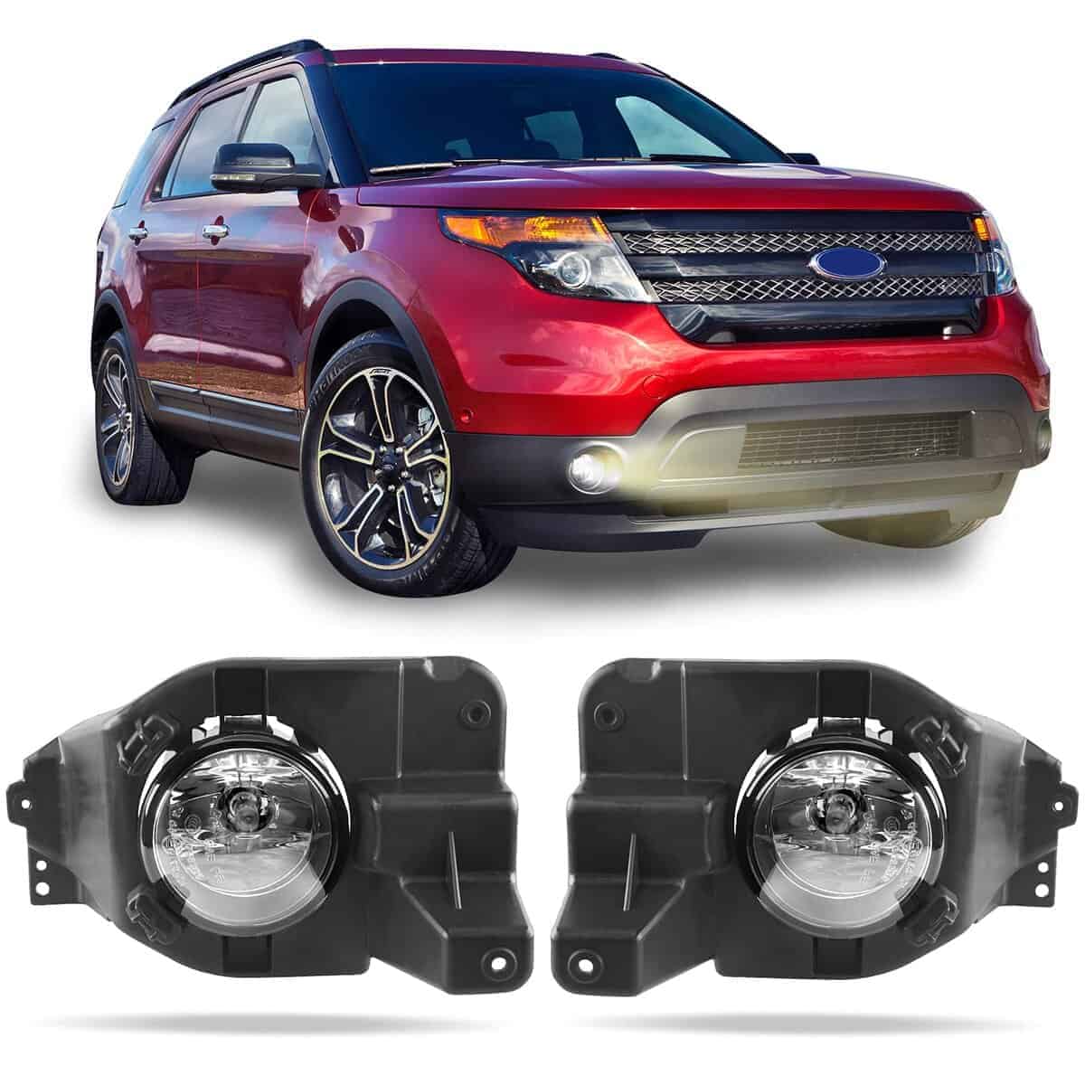 Luces de Niebla DLAA Para Ford Explorer 2013 2014 2015