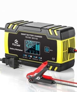 Cargador de Batería y Mantenedor FOXWER 12V8A 24V4A,