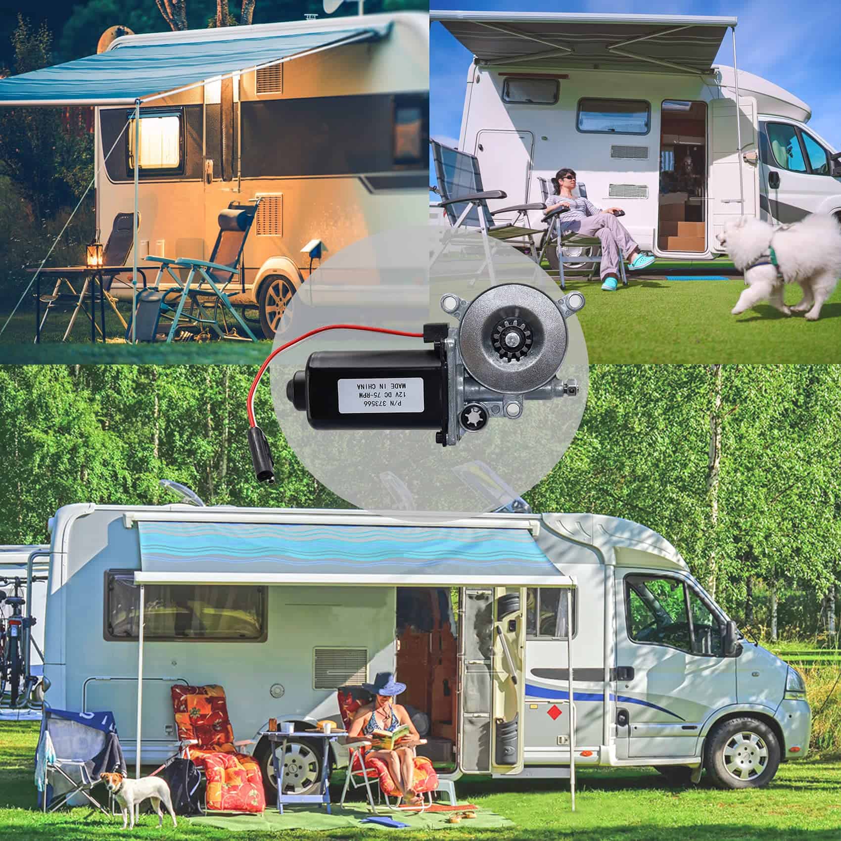 Motor de repuesto universal para Carpa de RV 373566, - Imagen 9