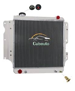Radiador de aluminio completo Cubauto para Jeep Wrangler