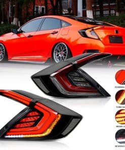 Faro trasero transparente T T-ABC Nuevo Compatible con