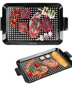 2PCS Grill Topper Pans BBQ ACETOP BBQ Parrillas No