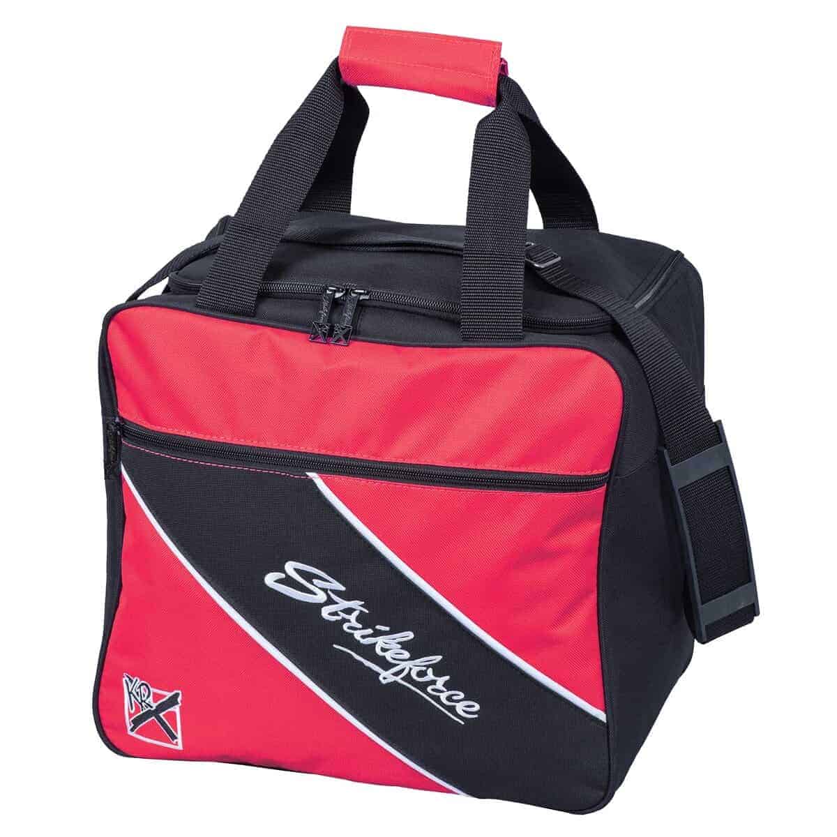Bolso de transporte rápido de bola única Strikeforce en rojo