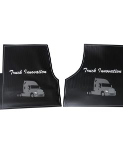 Juego de tapetes de piso FIT Freightliner Cascadia de goma