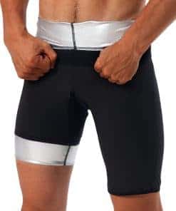 Pantalones Cortos de Sauna LMCOB para Hombres Leggings