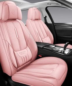 Fundas para asientos de coche de cuero NS YOLO universales,