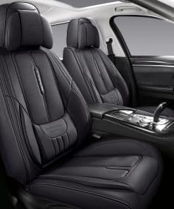 Cubiertas de Asiento de Coche de Cuero NS YOLO para Autos,