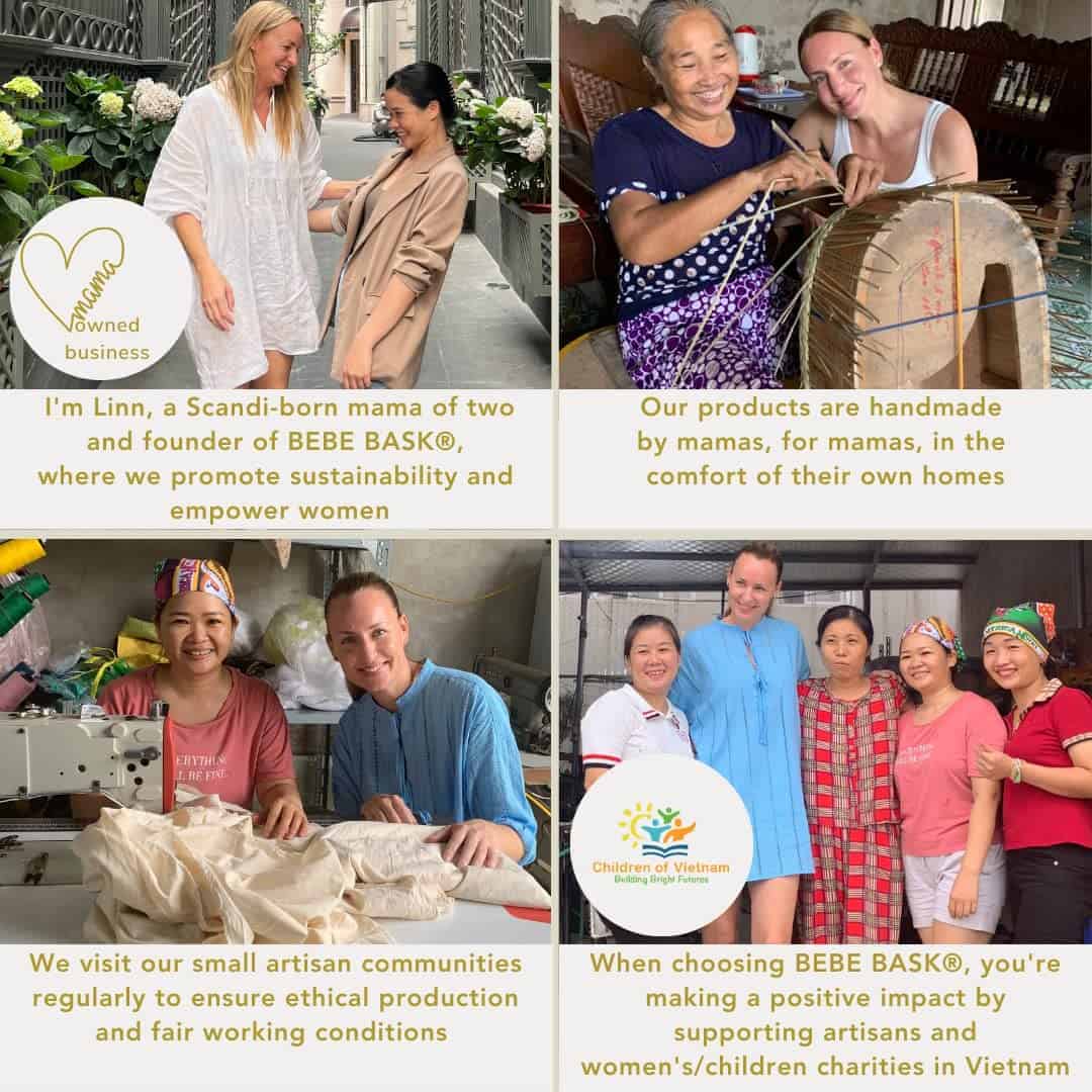 Organizador de pañales de lujo Bebe Bask Premium - Hecho a - Imagen 9