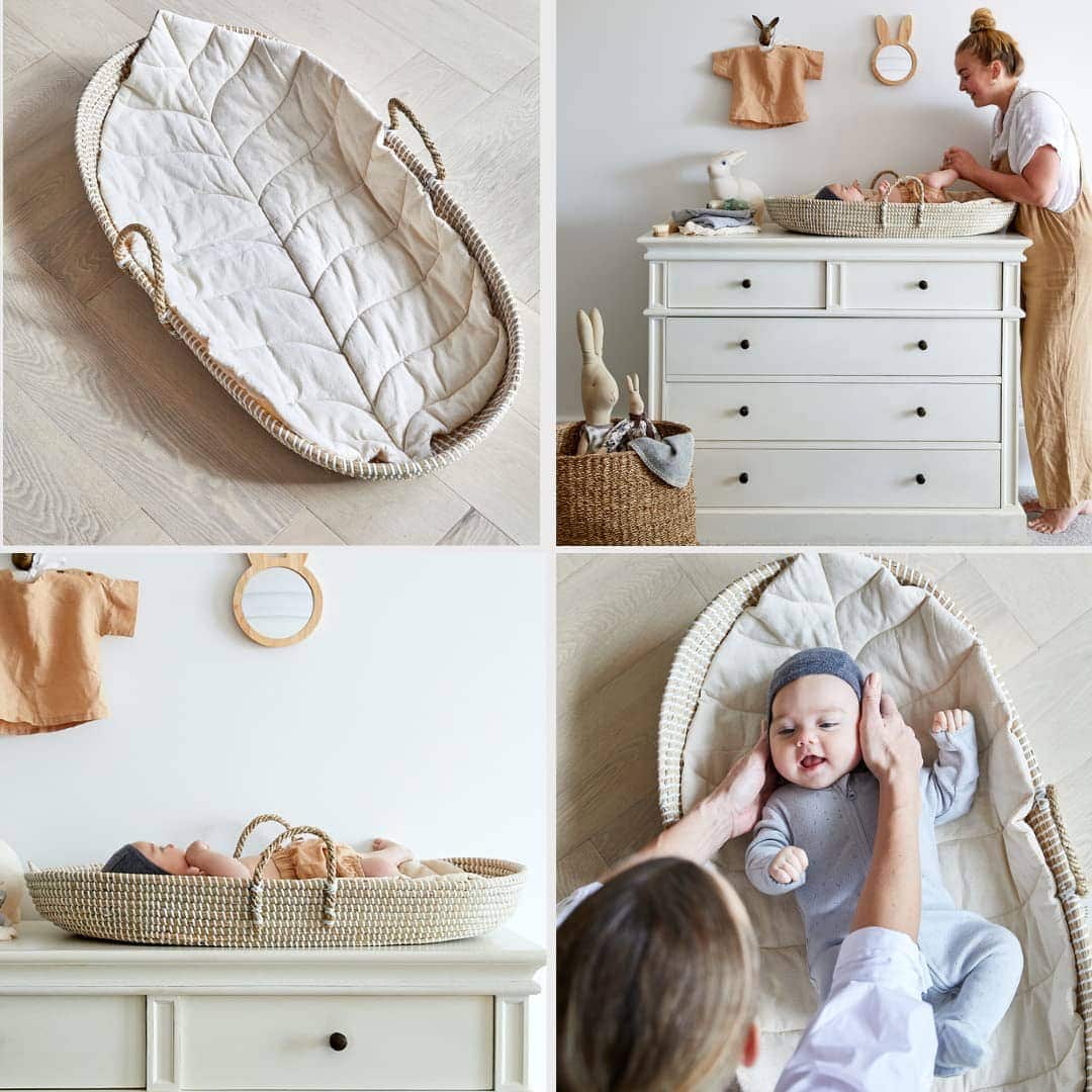 Organizador de pañales de lujo Bebe Bask Premium - Hecho a - Imagen 10