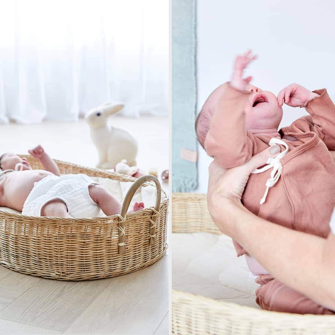 Organizador de Pañales para Bebés BEBE BASK Premium - Cesta - Imagen 9