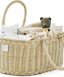 Organizador de Pañales para Bebés BEBE BASK Premium - Cesta