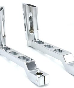 NHPJ 2pcs Palanca de cambio de marchas de aluminio CNC para