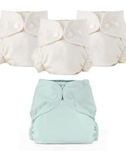Set de Pañales de Tela Esembly, 3 Interiores Orgánicos