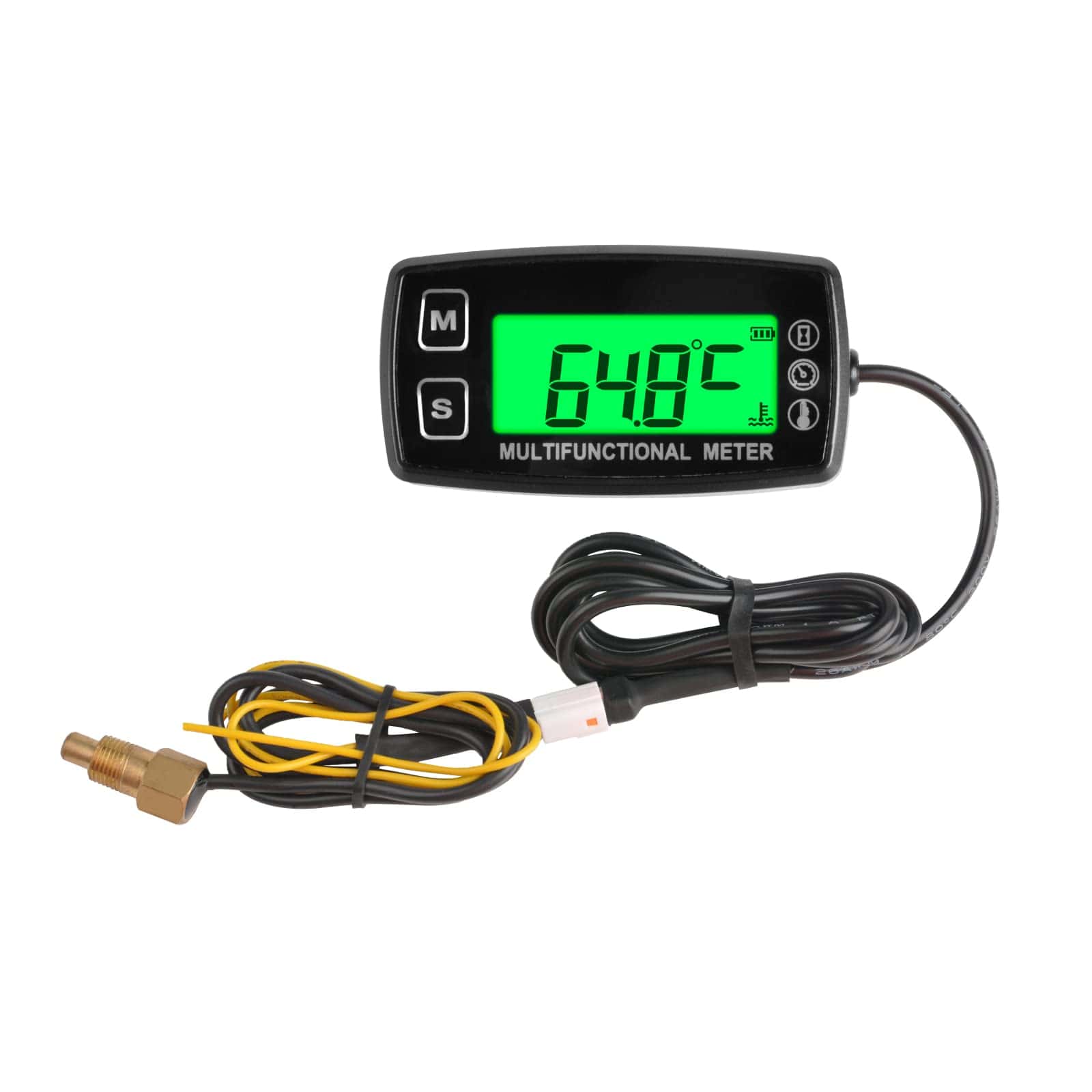 Medidor de temperatura del agua digital Yooreal, tacómetro