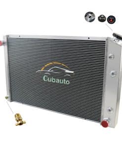 Radiador de aluminio de 3 filas Cubauto para Chevy Truck