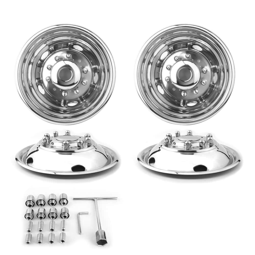 VICOJETOR Juego de simuladores de rueda doble de acero - Imagen 10