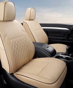 Fundas de Asiento de Coche Personalizadas -Beige